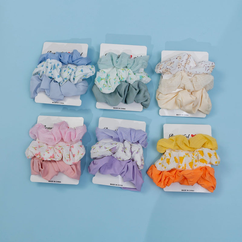 Scrunchies (Pack of 3) - UBK2299 - Unboxkar.in