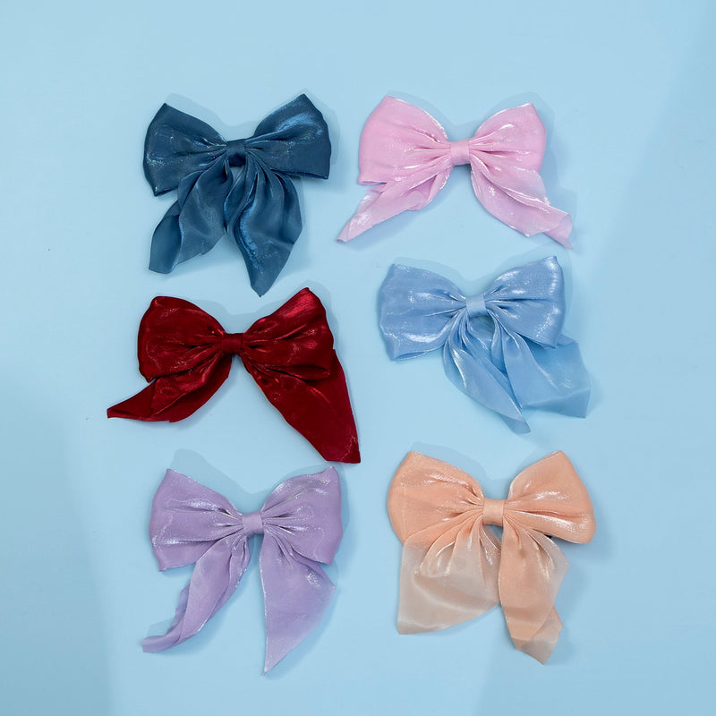 shimmer hair bows - UBK2294 - Unboxkar.in