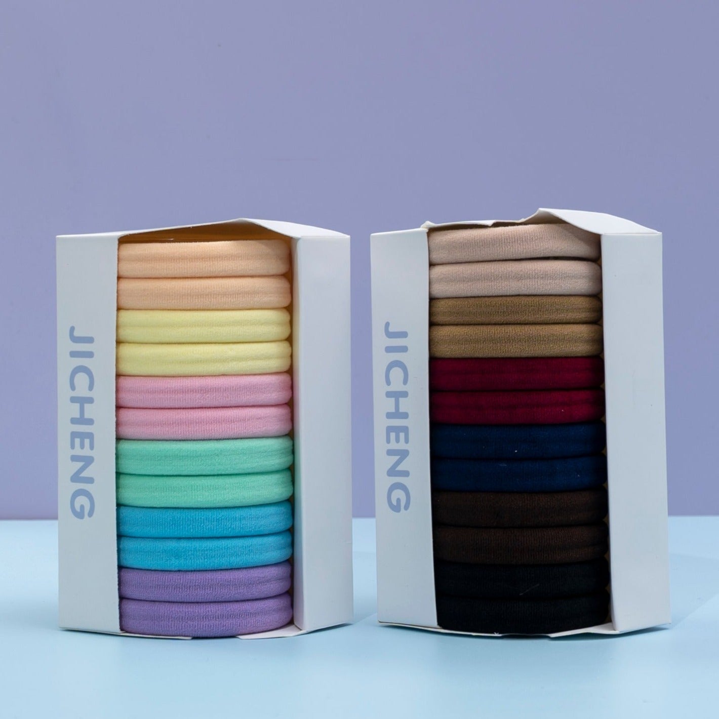 Slim hair ties (Pack of 12) - UBK2302 - Unboxkar.in