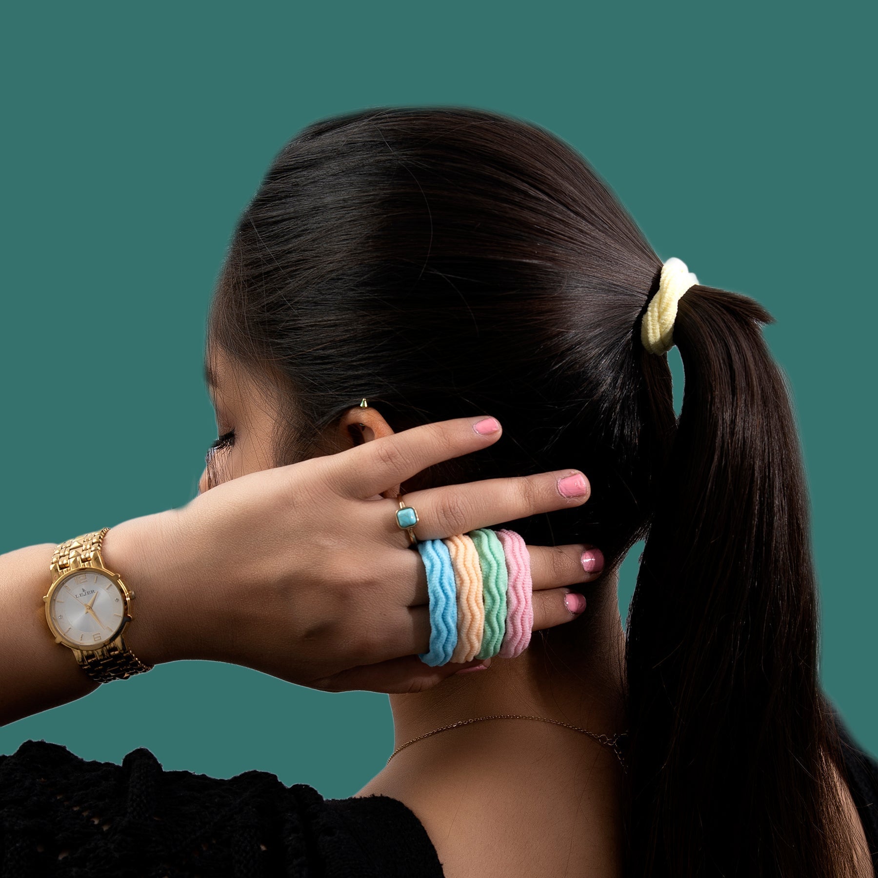 Soft Hair ties (Pack of 20) - UBK2207 - Unboxkar.in