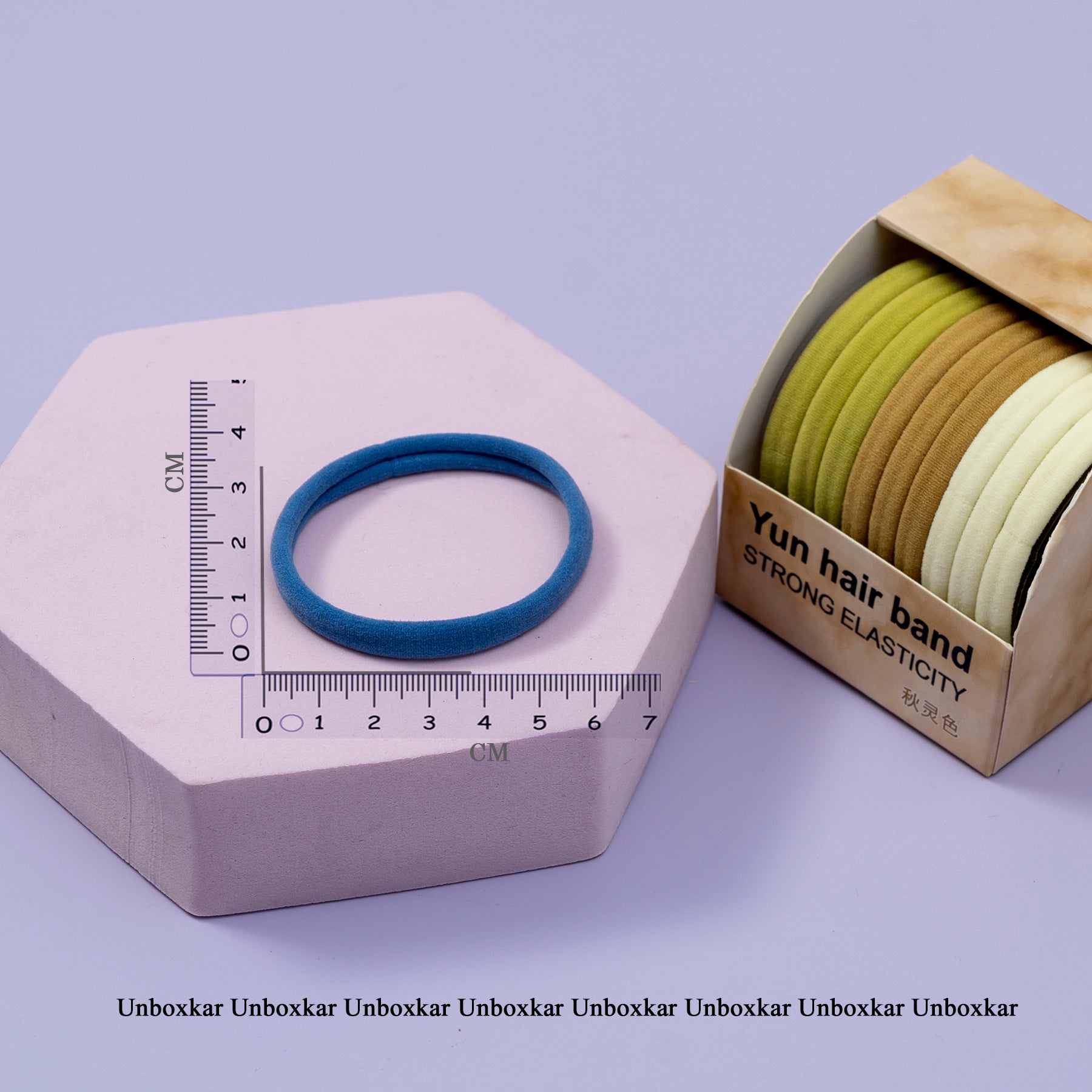 Soft Hair ties (Pack of 9) - UBK2208 - Unboxkar.in