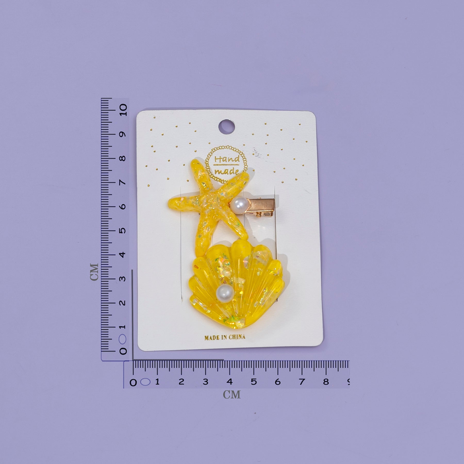Starfish & Shell Hair Pins - UBK2275 - Unboxkar.in