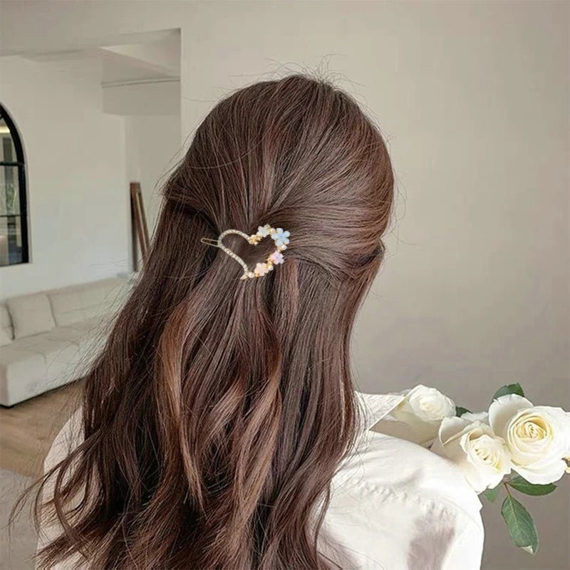 Stone Shaped Hair Pins - UBK1745 - Unboxkar.in