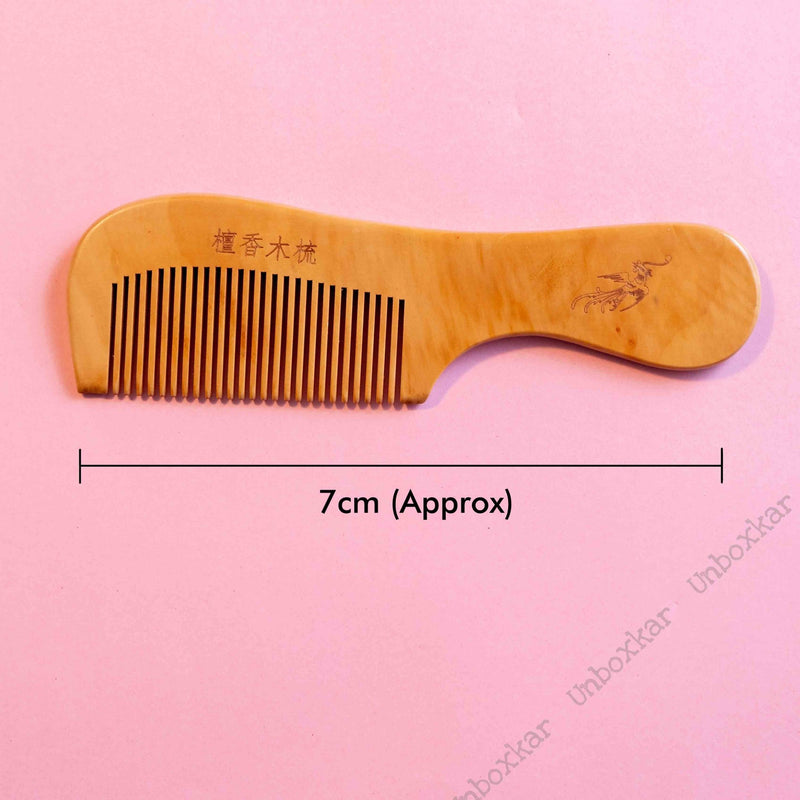 Wooden Comb - UBK1350 - Unboxkar.in