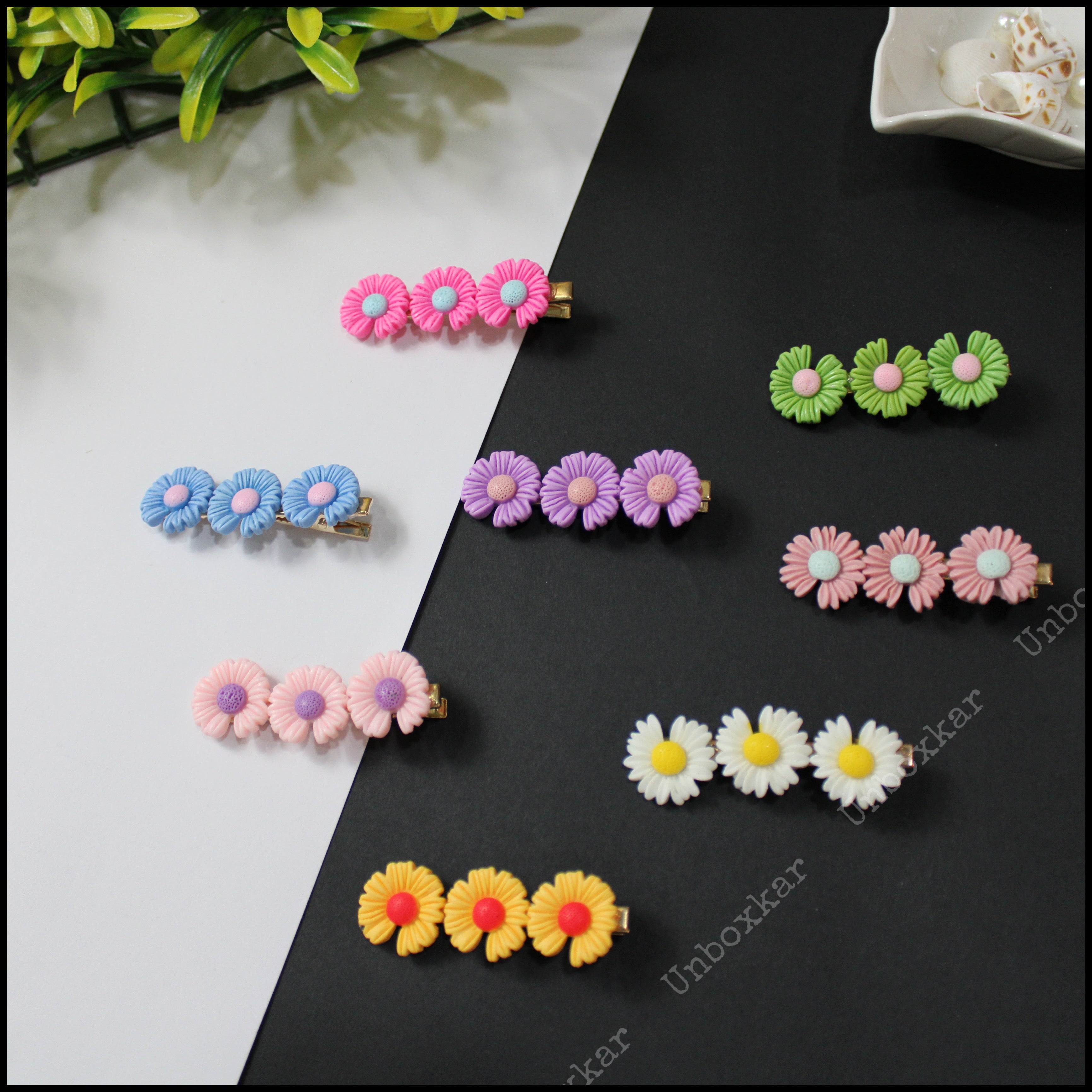 Sunflower Hair Clip with Alligator pin - UBK1024