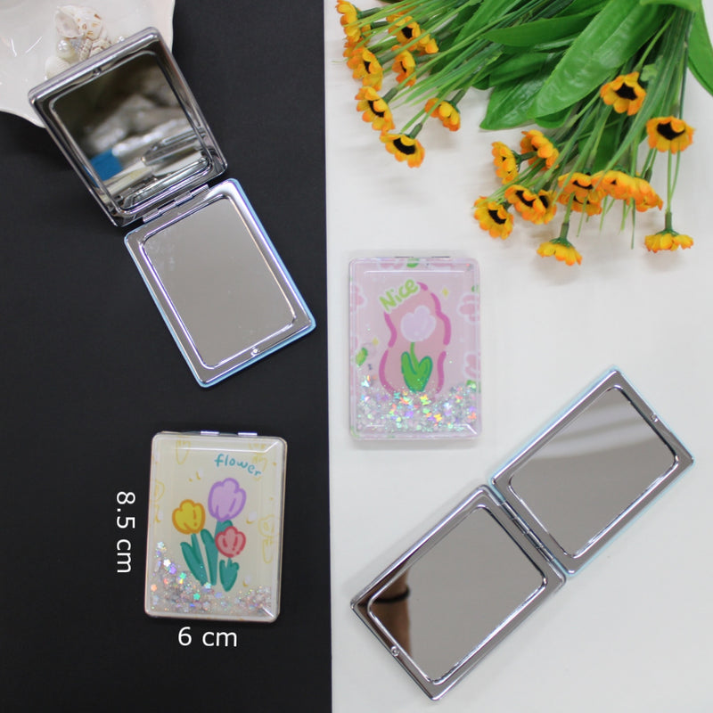 Glitter Mini Makeup Mirror - UBK1478