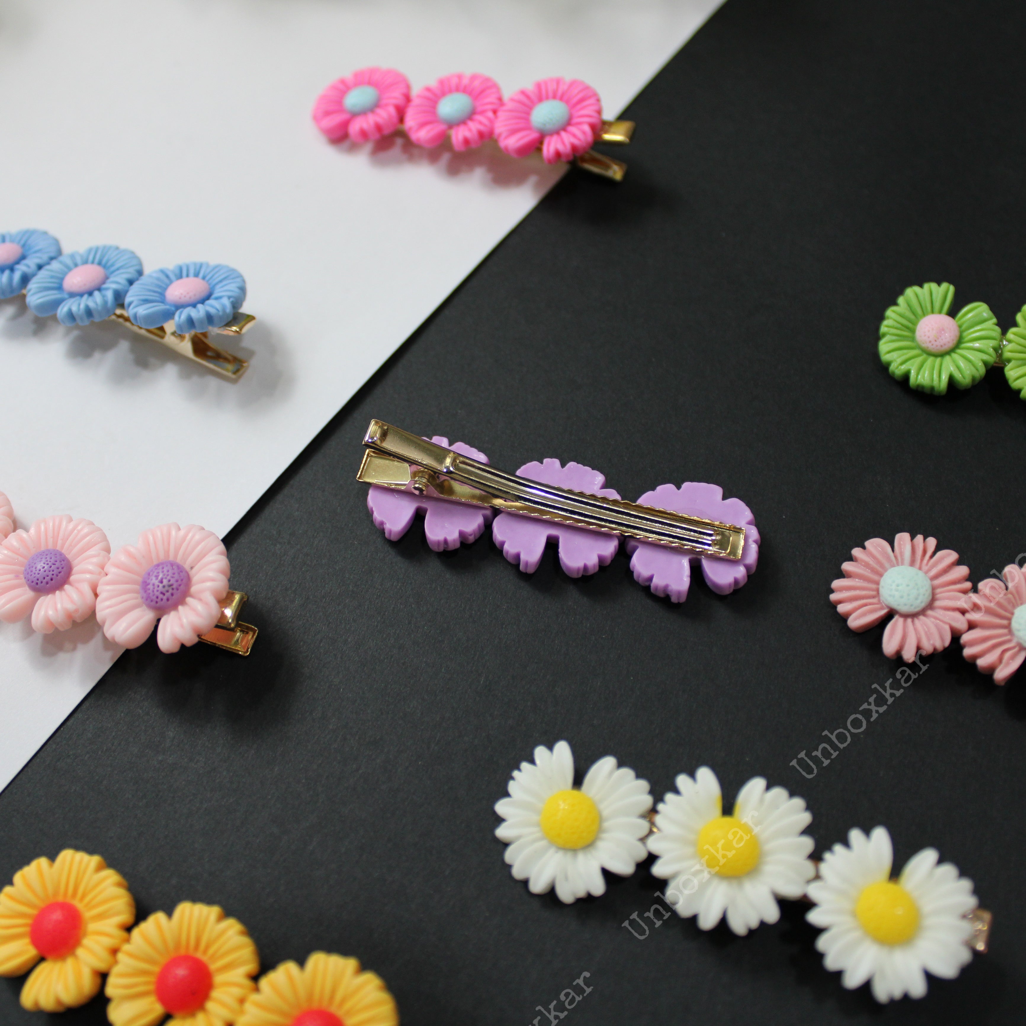 Sunflower Hair Clip with Alligator pin - UBK1024