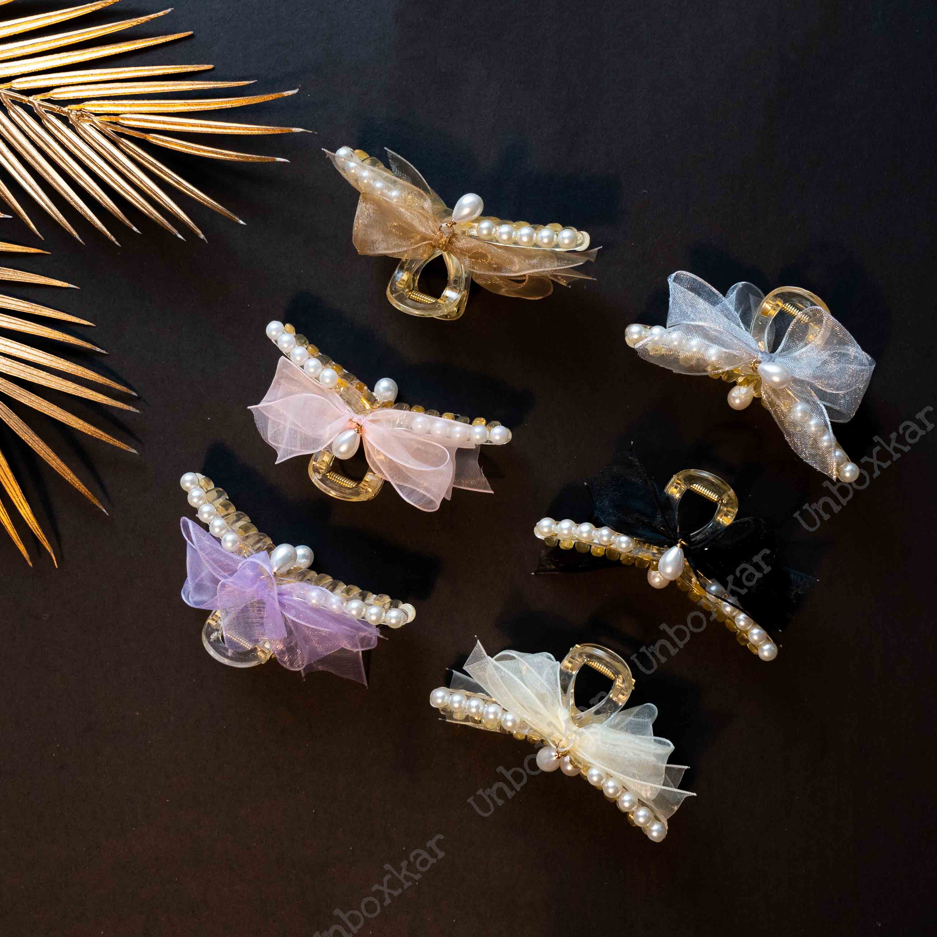Pearl Flower Hair Clutcher - UBK1286