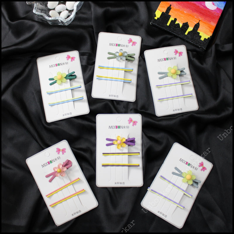 Cross hairpin + bobby pin ( Set of 5 ) - UBK856