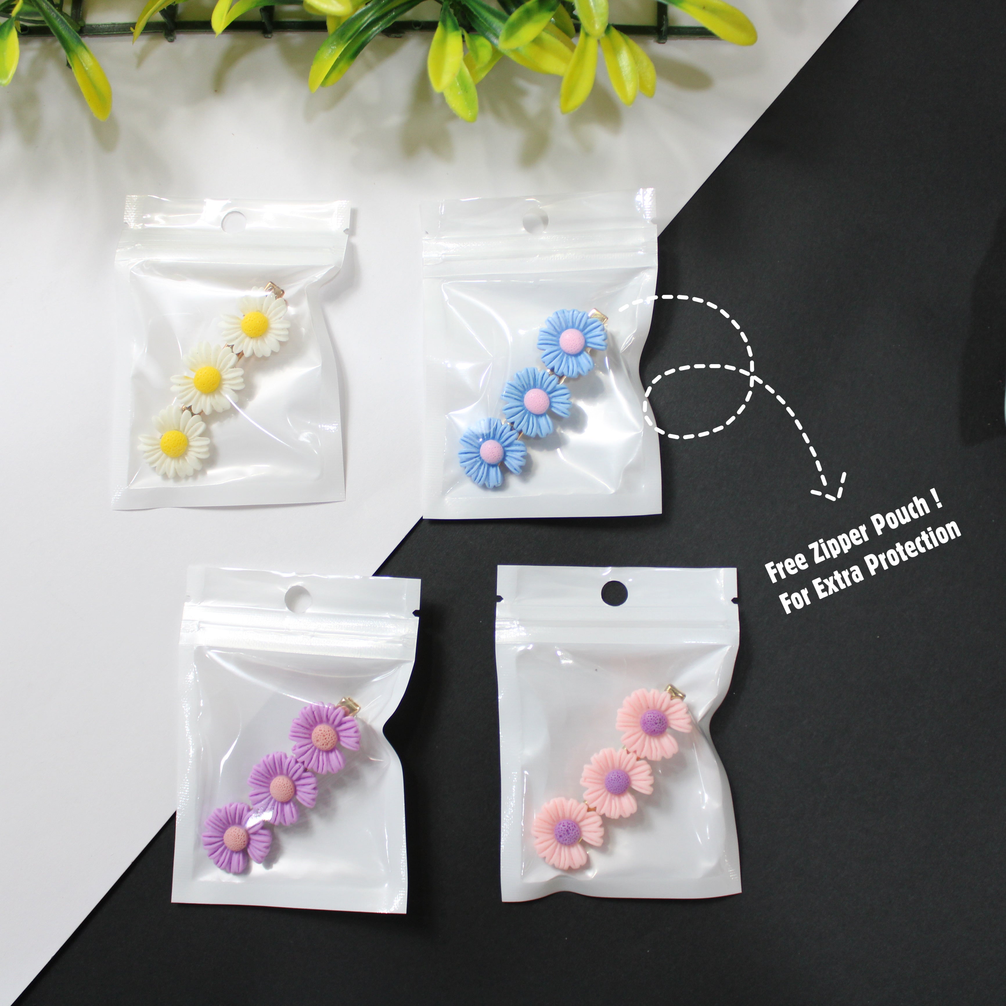 Sunflower Hair Clip with Alligator pin - UBK1024